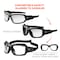 Ergodyne LOKI, Safety Glasses, Anti-Fog, Clear Lens, Matte Black Frame Frame, Full-Frame LOKI-AFAS - alternate 9